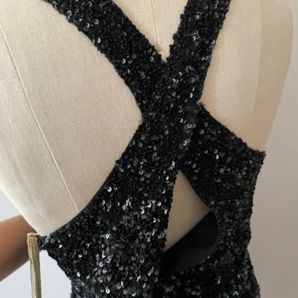 All Saints Spitalfields Scala Sequin Embellished … - image 3